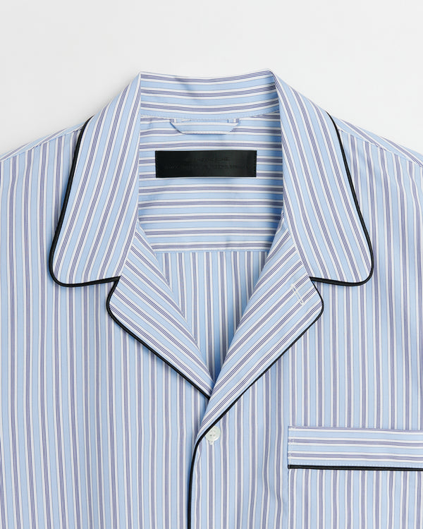 Sugar shirt | Fine white stripe Poplin